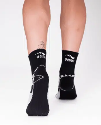 Calcetines de running técnicos de trail negros